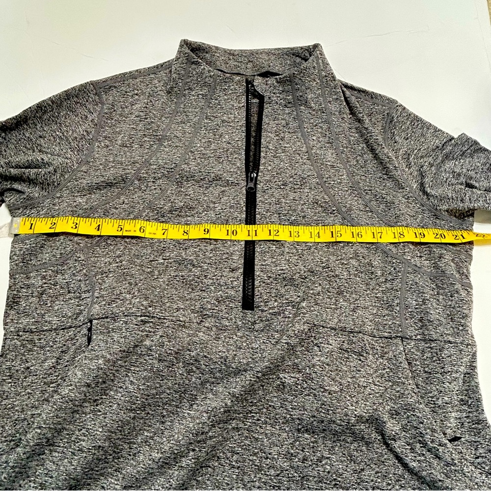 Jack Smith Women’s Half Zip Fleece Running Pullover w/pockets gray size XL NWT - Picture 7 of 9